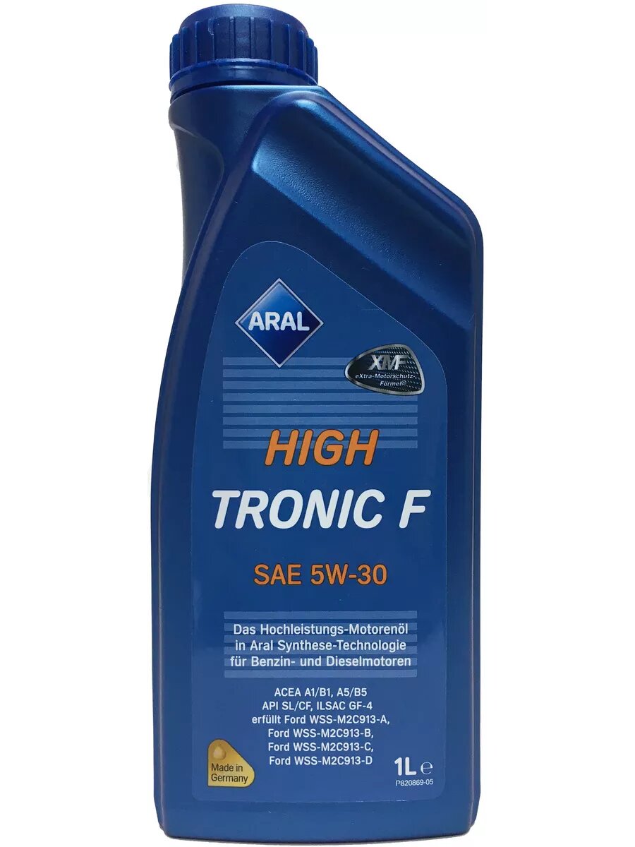 Масло моторное Aral HighTronic F 5W-30, 1 л
