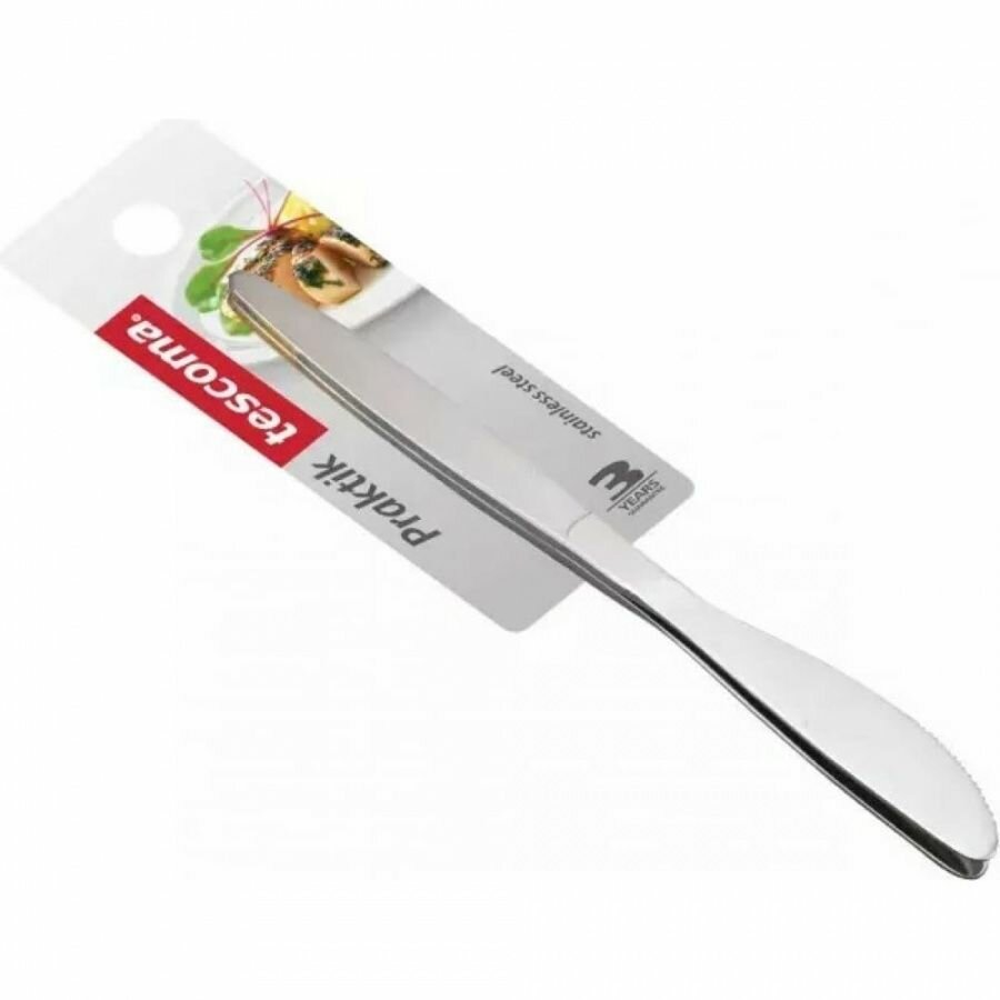 Нож столовый Tescoma PRAKTIK 2 шт, нержавеющая сталь, длина 21 см