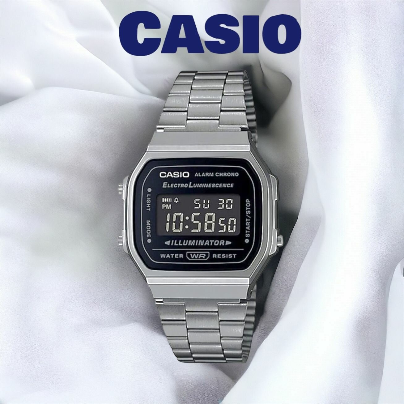Наручные часы CASIO A168WGG-1B