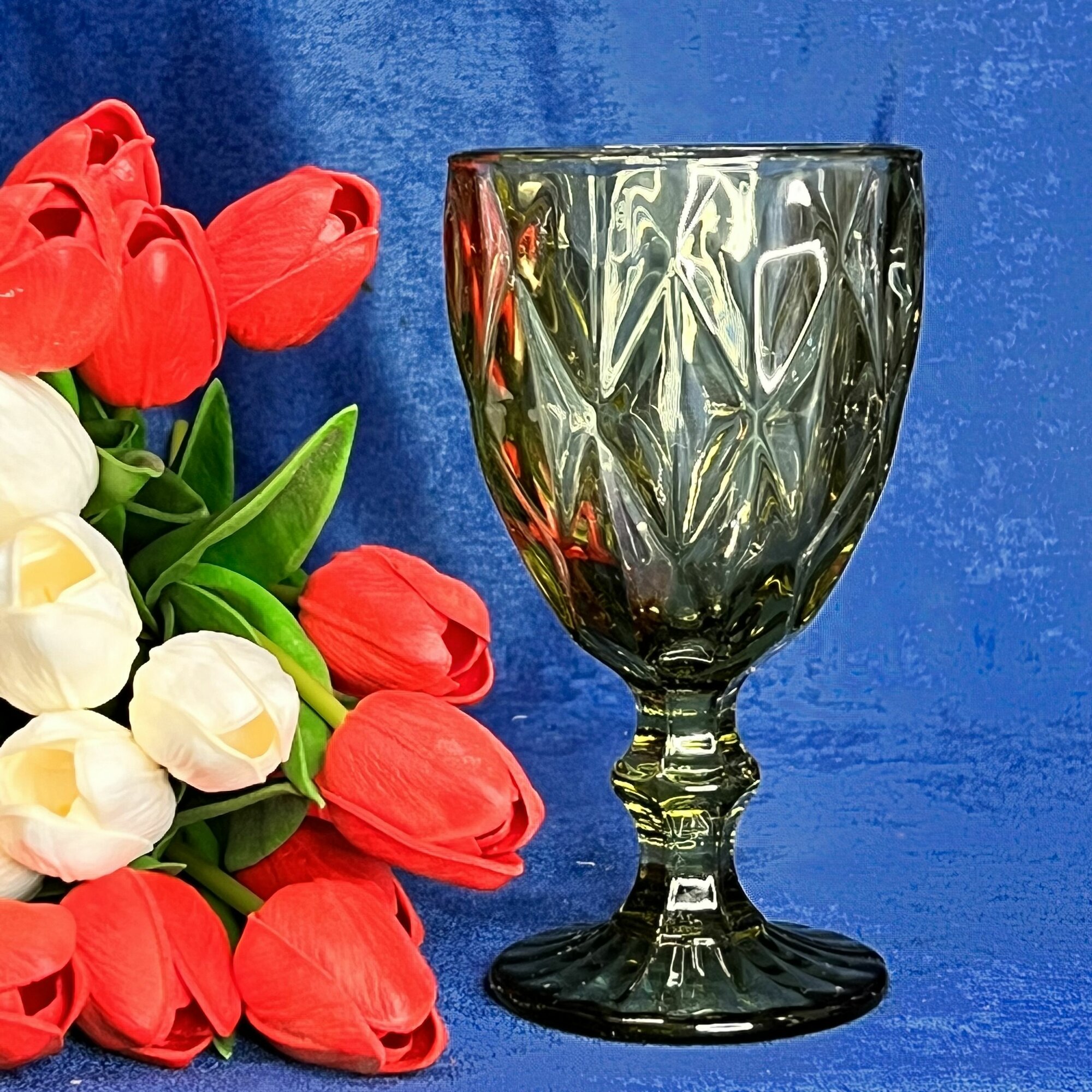 фото Бокал Ромб 320 мл хрусталь 1 шт Дымка