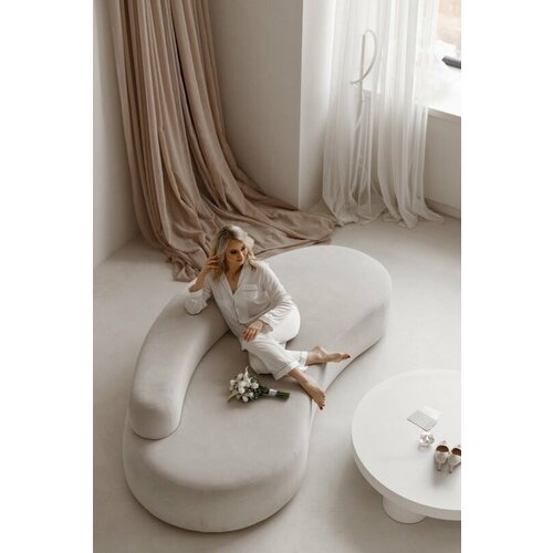 Дизайнерский Диван Luna 70х180х45см с выбором оттенка 115000₽