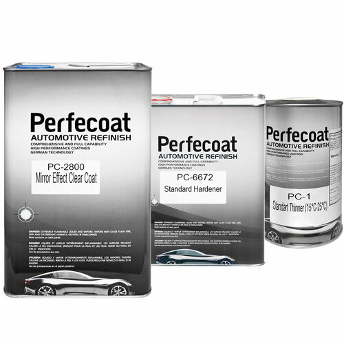 Лак UHS 2+1 Mirror Effect PC-2800 STANDARD c разбавителем и стандартным отвердителем PERFECOAT (5л+2,5л+1л)
