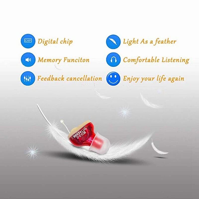 Изображение Цифровой слуховой аппарат Laiwen T1S, Right ear