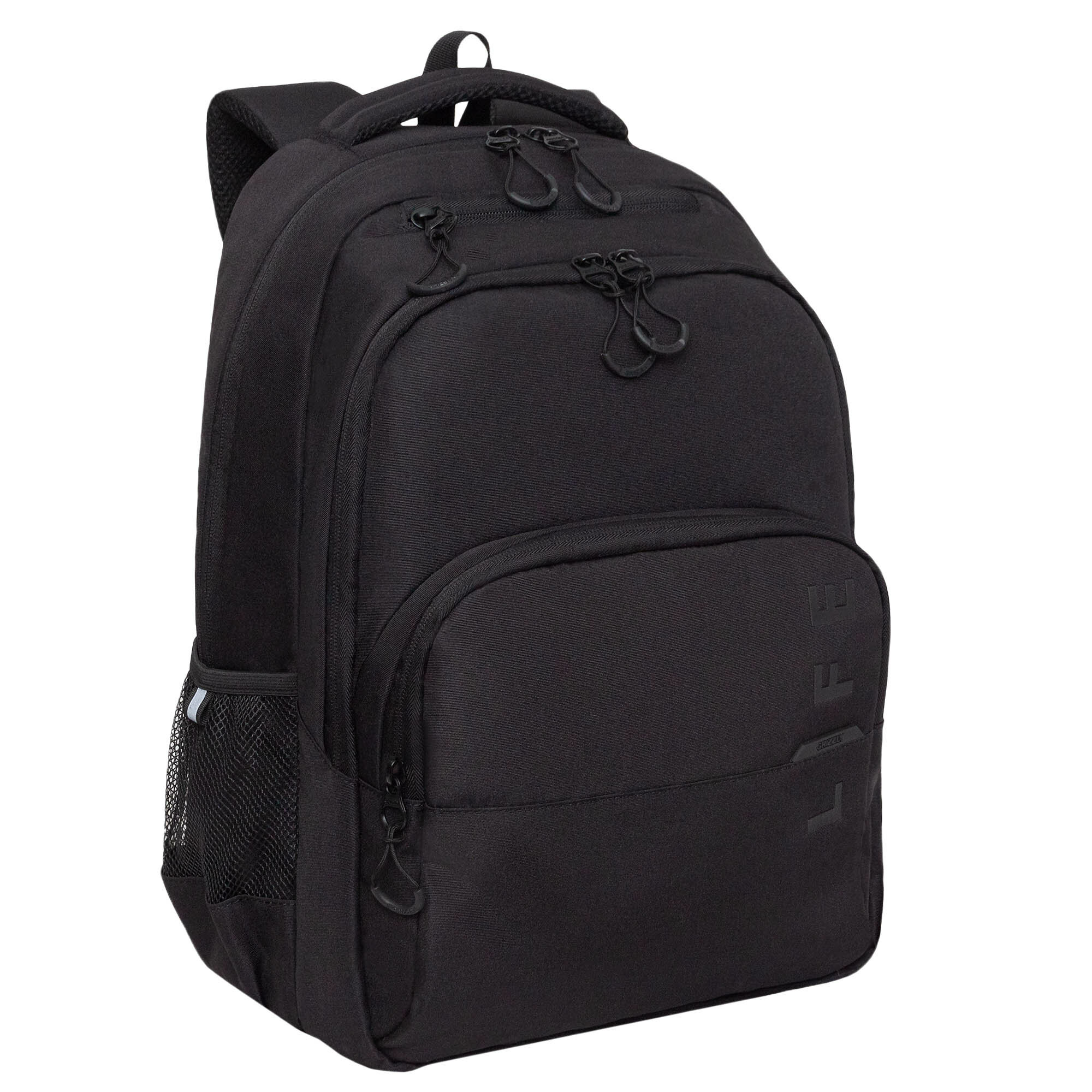 Школьный рюкзак GRIZZLY RU-430-10 черный, 32х45х23