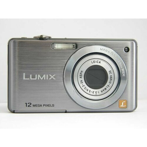 PANASONIC фотоаппарат PANASONIC LUMIX DMC-FS15 серебро 24300₽