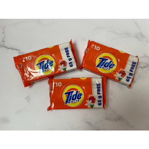 Хозяйственное мыло Tide - лучший пятновыводитель 3 шт по 65 гр 320₽