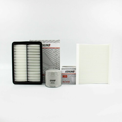 Комплект фильтров для ТО ASHUNO салонныйвоздушныймасляный Черри тигго 7 про 15л масляный воздушный салонный 481H1012010 2181₽