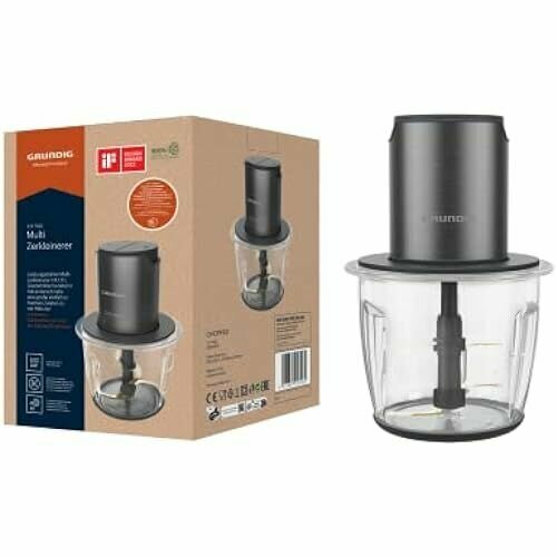 Измельчитель Grundig Delisia Novus CH 7140 500 Вт темная нержавеющая стальчерный 1629600₽