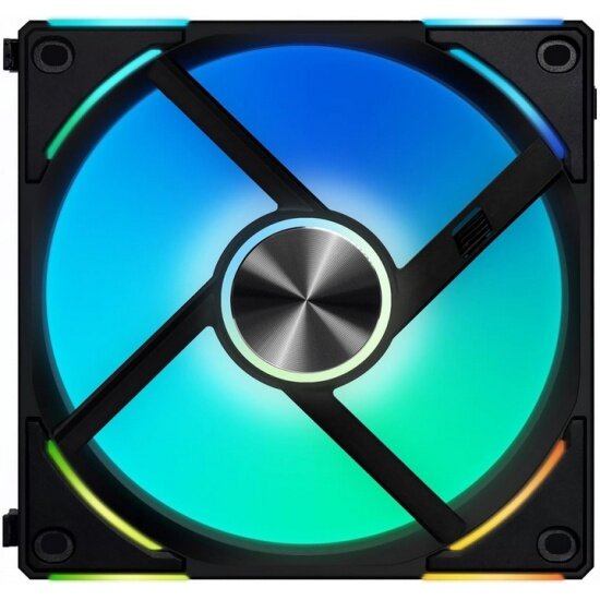 Вентилятор для корпуса Lian LI UNI FAN AL120 V2 Black (G99.12ALV21B.00) — фото 1