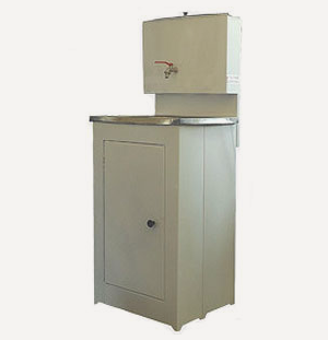 Изображение товара Умывальник дачный Акватекс, с водонагревателем, White