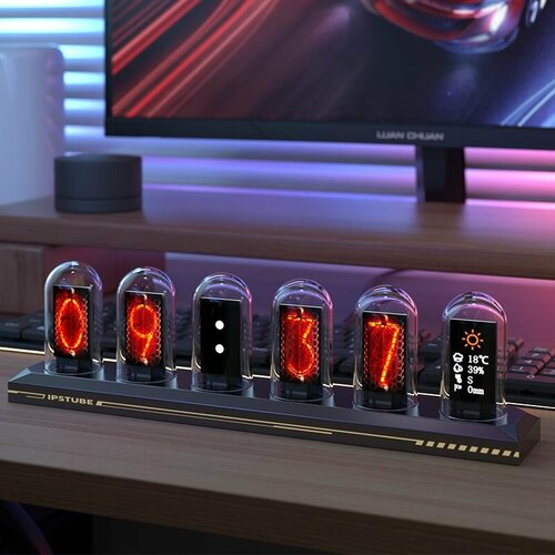 фото Настольные часы nixie tube skydimo h401 ips