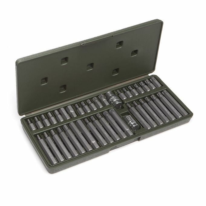 Набор вставок разнопрофильных 3/8", длина 30 мм и 75 мм, 40 предметов Дело Техники 626940