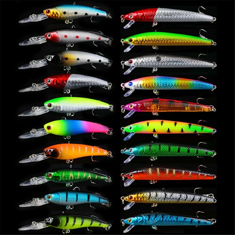 Набор приманок Fishinapot Гольян 20 шт