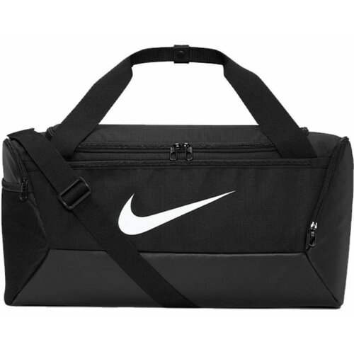 фото Сумка саквояж nike, фактура зернистая, черный/белый