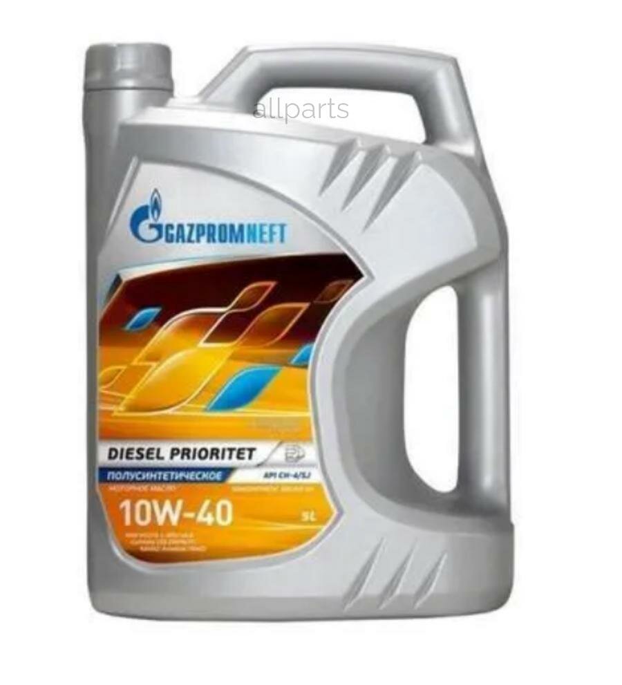 GAZPROMNEFT 253142109 Масло моторное Gazpromneft Diesel Prioritet 10W-40 полусинтетическое 5 л 253142109