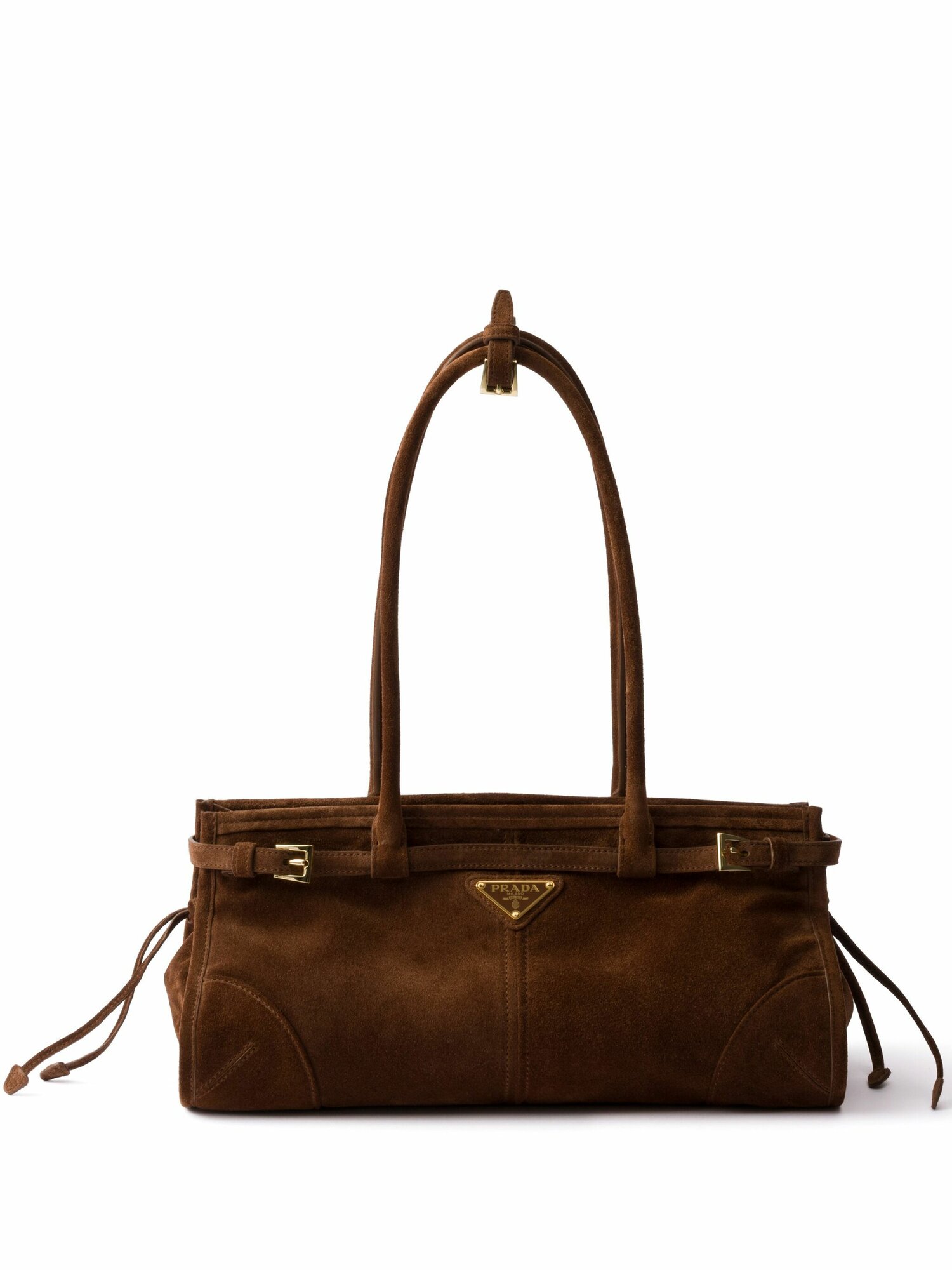 Сумка Prada Bonnie, коричневый