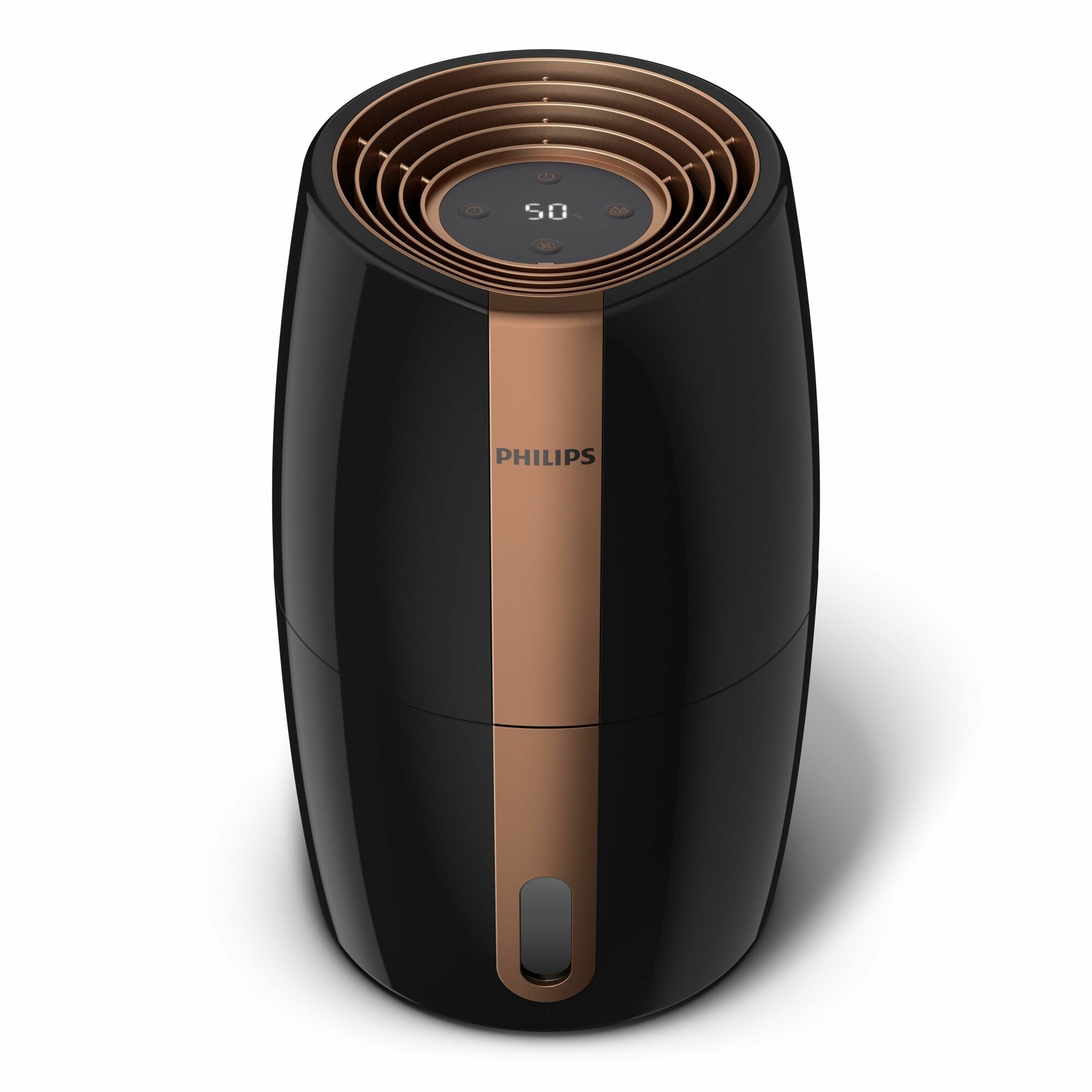 фото Традиционный увлажнитель воздуха Philips Series 2000 HU2718/10, черный; медь