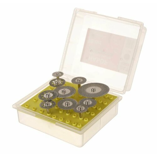 Набор алмазных дисков с титановым покрытием DLT 16-40 мм 10 шт 3195₽