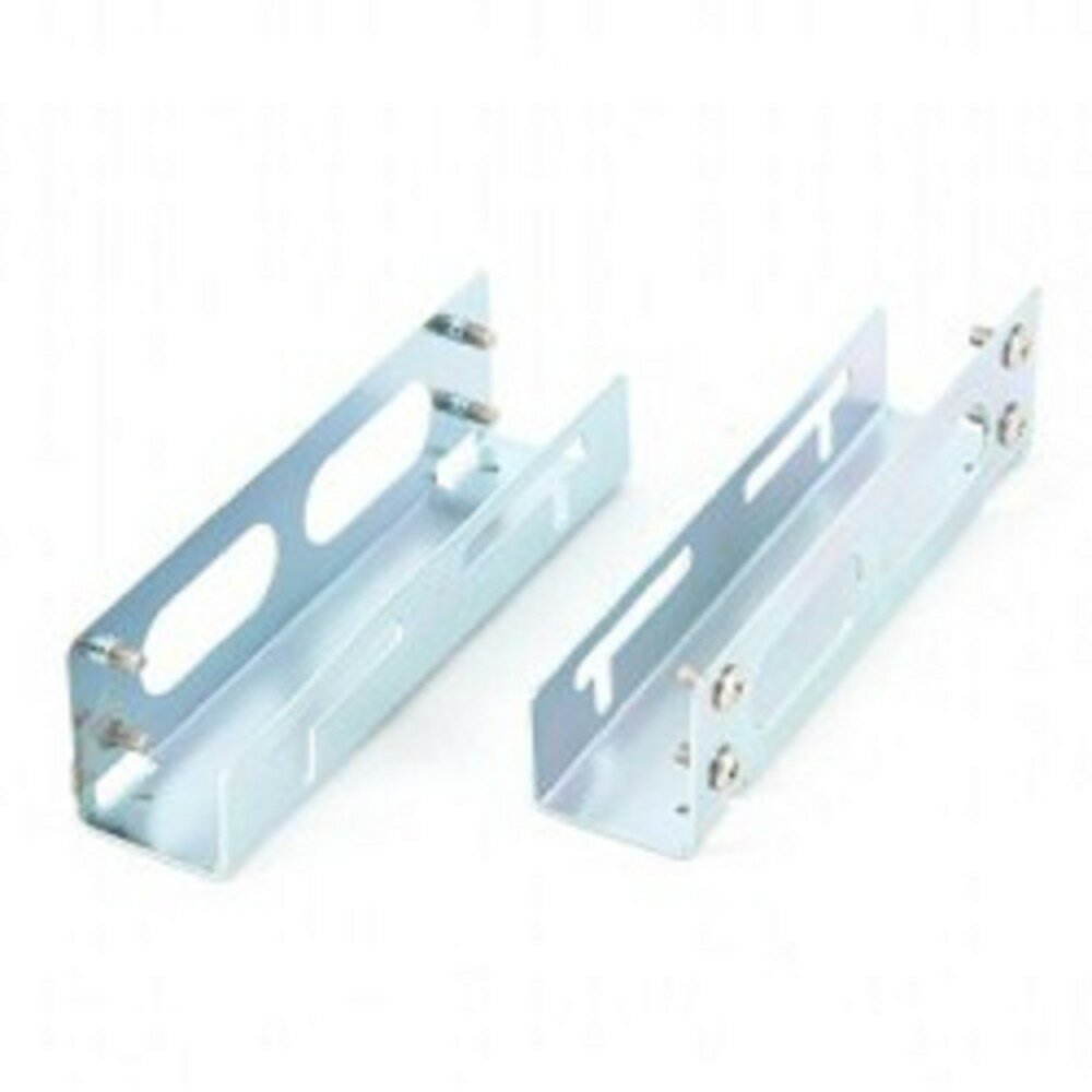 Gembird переходник Кронштейны 2 шт. в уп. 3.5"-> 5.25" металл MF-543