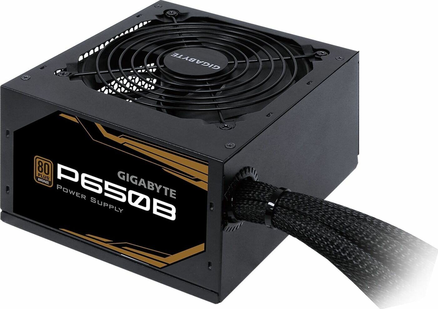 Блок питания Gigabyte GP-P650B, 650Вт, черный — фото 1