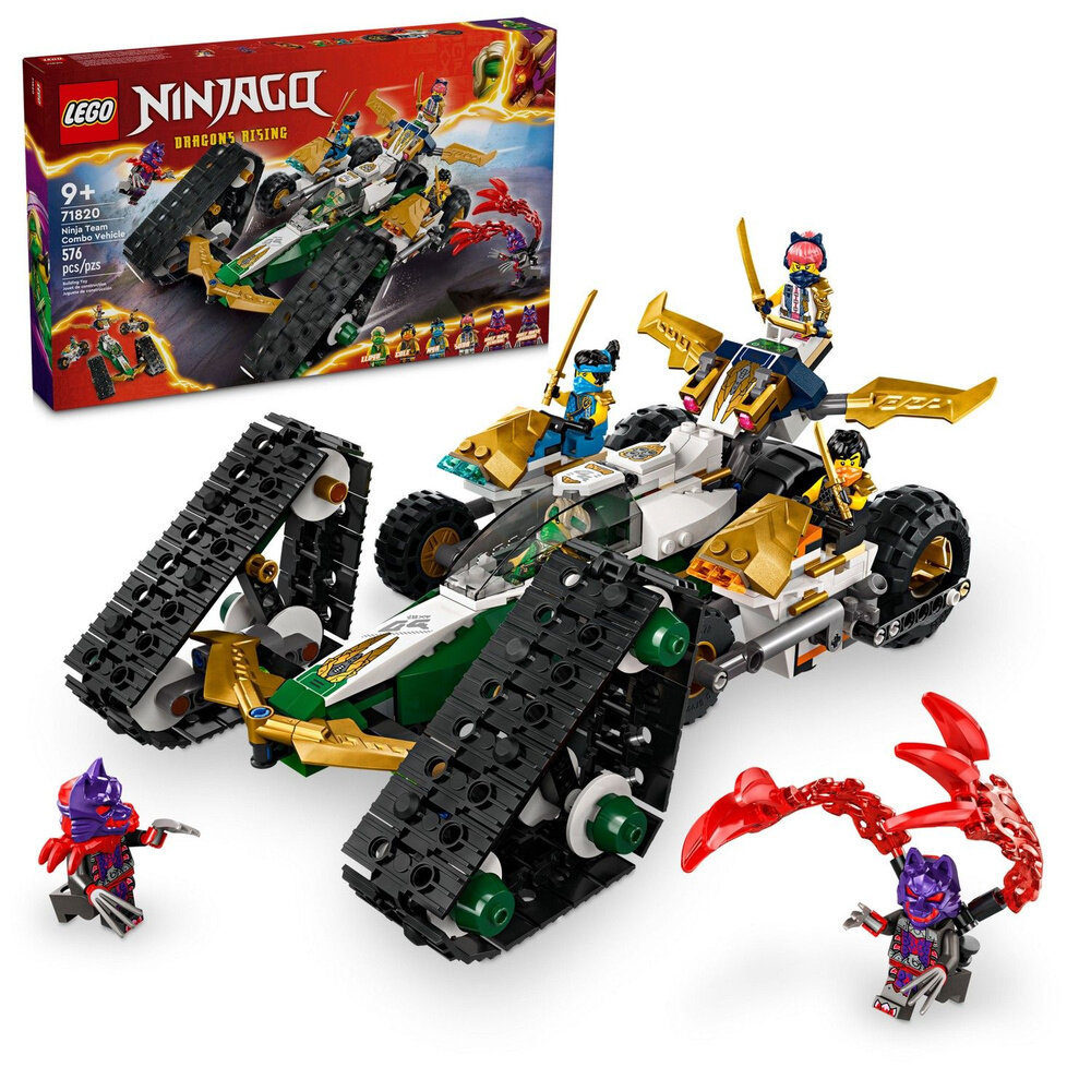 Конструктор LEGO® NINJAGO® 71820 NINJA TEAM COMBO VEHICLE