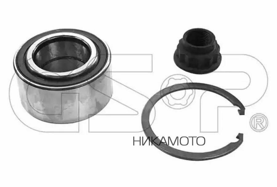GSP GK3684 к-кт подшипника ступицы! передней\ Peugeot 107, Citroen C1, Toyota Aygo 06>
