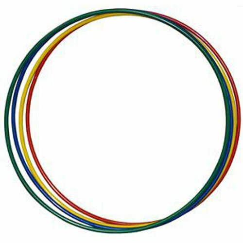 Обруч гимнастический MR-OSt900As диаметр 900мм, стальной, вес 900г.