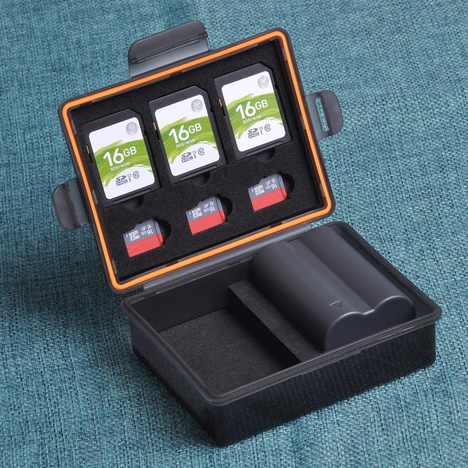 Ящик для хранения батарей Pickle Power PP2-Box-3 черный, Black