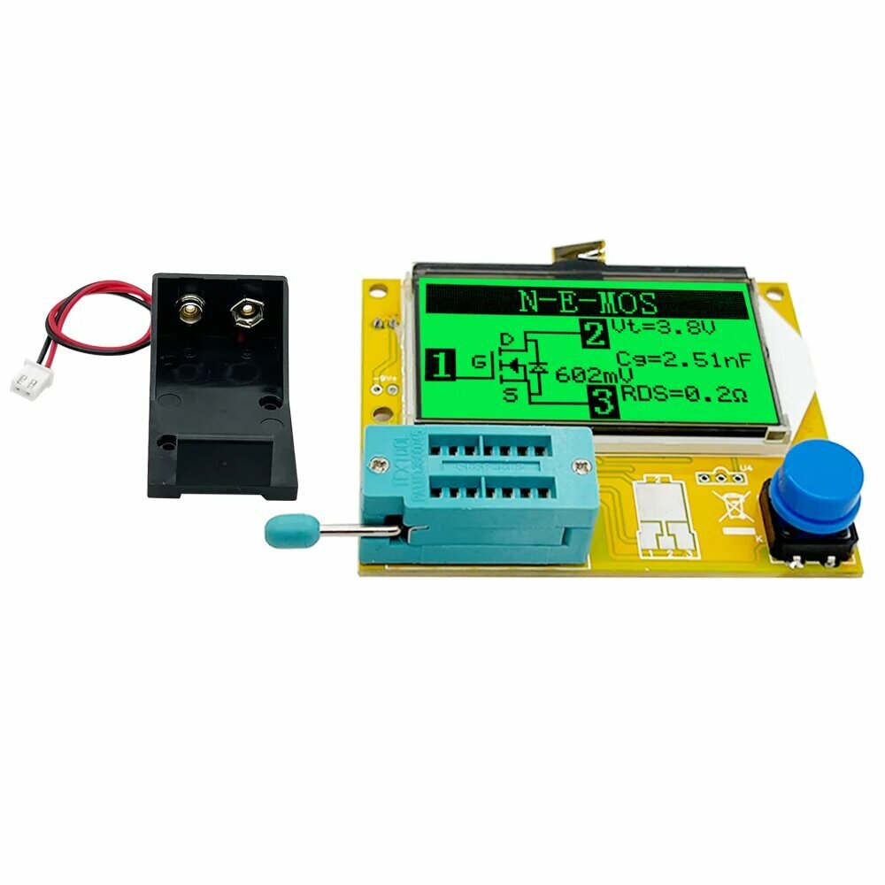 Измеритель транзисторов LCR-T4 ESR, Box-LCR-T4