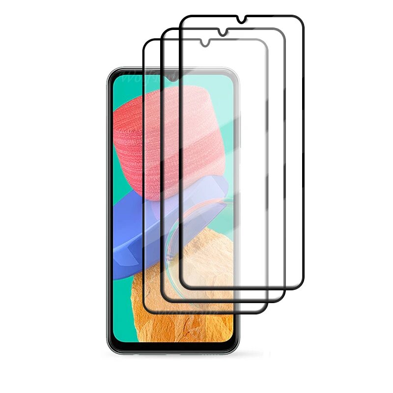 6в1 для Samsung Galaxy M33 5G Стекло для Samsung M33 M23 M12 M22 M32 For M52 5G, 3 Front Glass