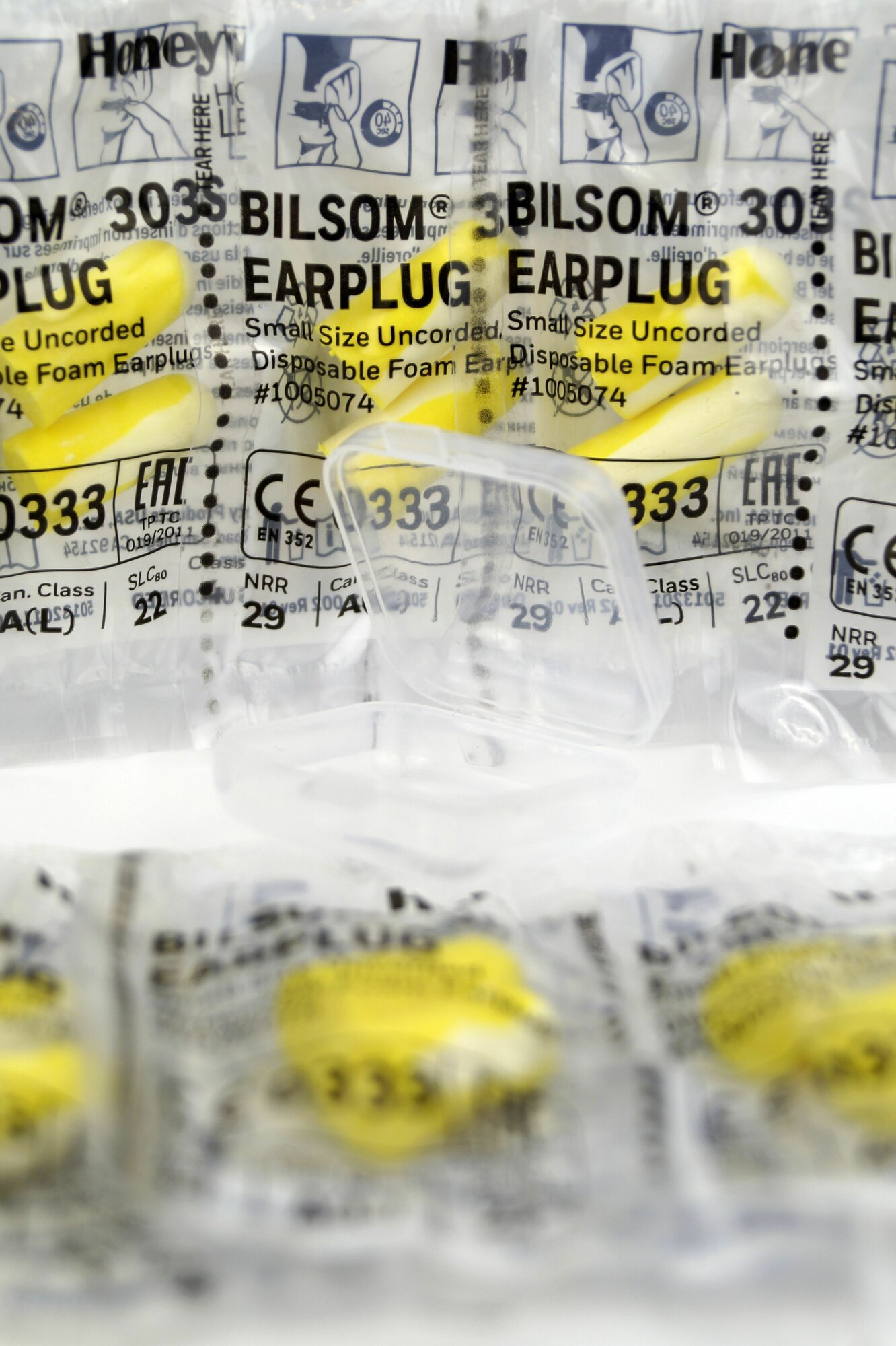 Беруши Беруши для сна (для небольших слуховых проходов) Honeywell 33дБ, 10 пар + кейс