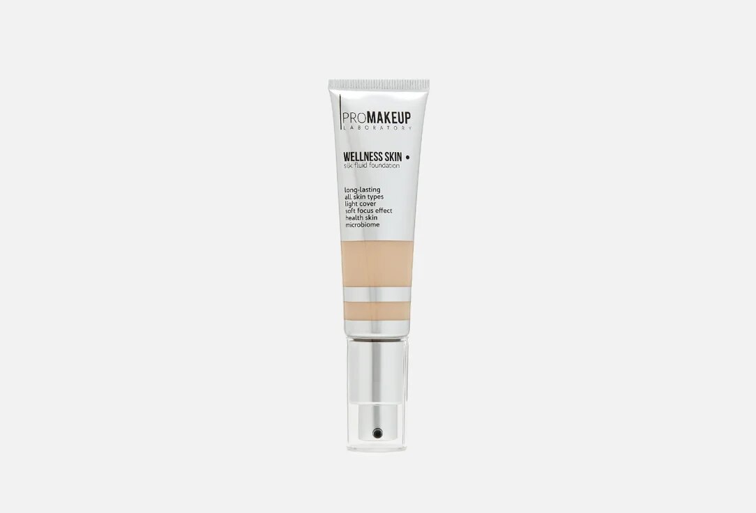 ProMAKEUP Laboratory Тональный флюид Wellness Skin, 30 мл, оттенок: 102 светло-бежевый