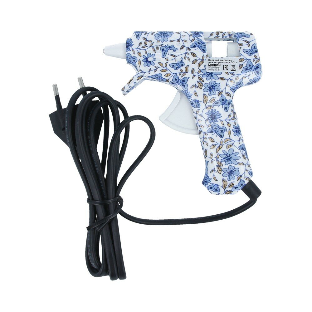"Micron" Пистолет клеевой для творчества DGL d 7.2 мм в блистере 02