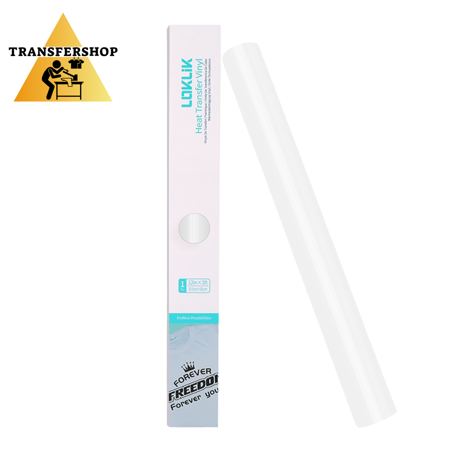 Термотрансферная пленка Белый 30.5см*180см