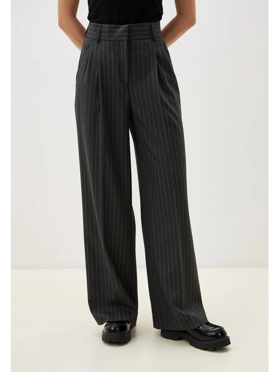 Брюки палаццо SINAR с высокой посадкой