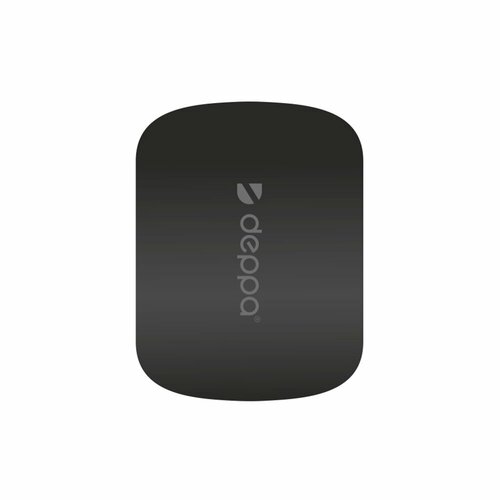 Металлическая пластина Deppa 55163 для магнитных держателей для AndroidiOS черная 50x38 мм 259₽