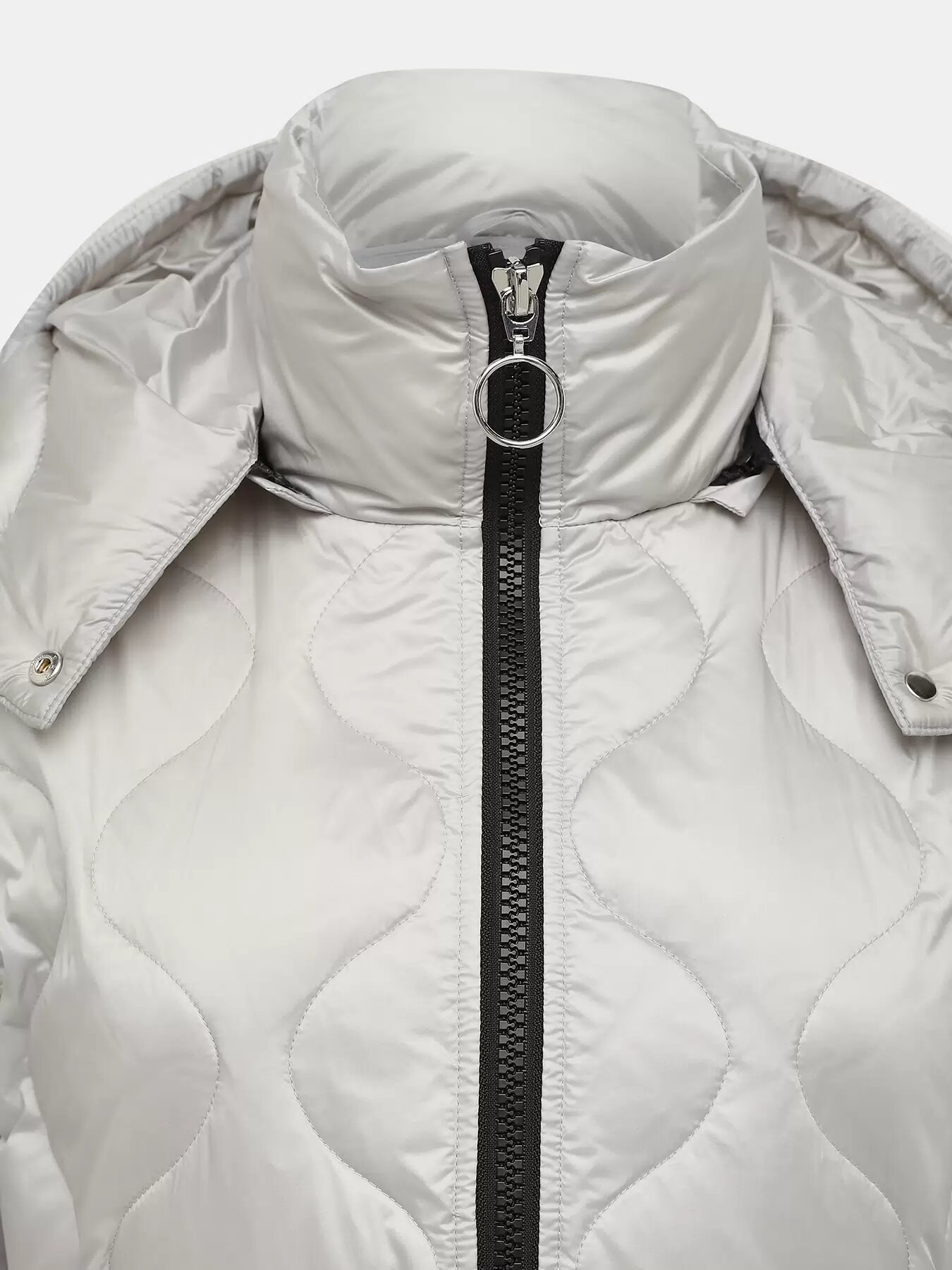 Пуховик Ice Play, размер 38, серый — фото 1