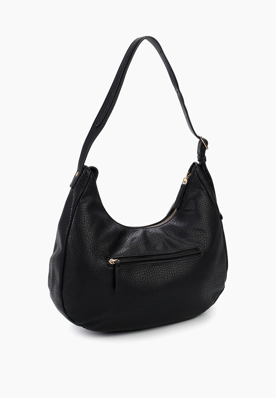 Сумка хобо Salamander, черный — фото 1