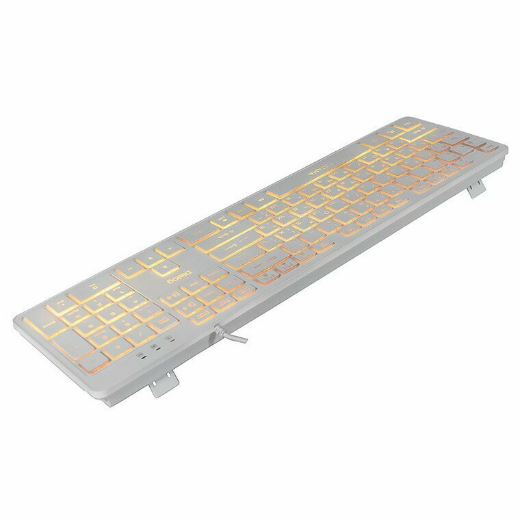 Клавиатура Dialog Katana KK-ML17U, USB, белый тип подключения: проводная, интерфейс: USB — фото 1