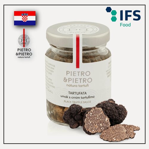 Изображение товара Соус грибной из черного трюфеля TARTUFATA PIETRO&PIETRO, 80g