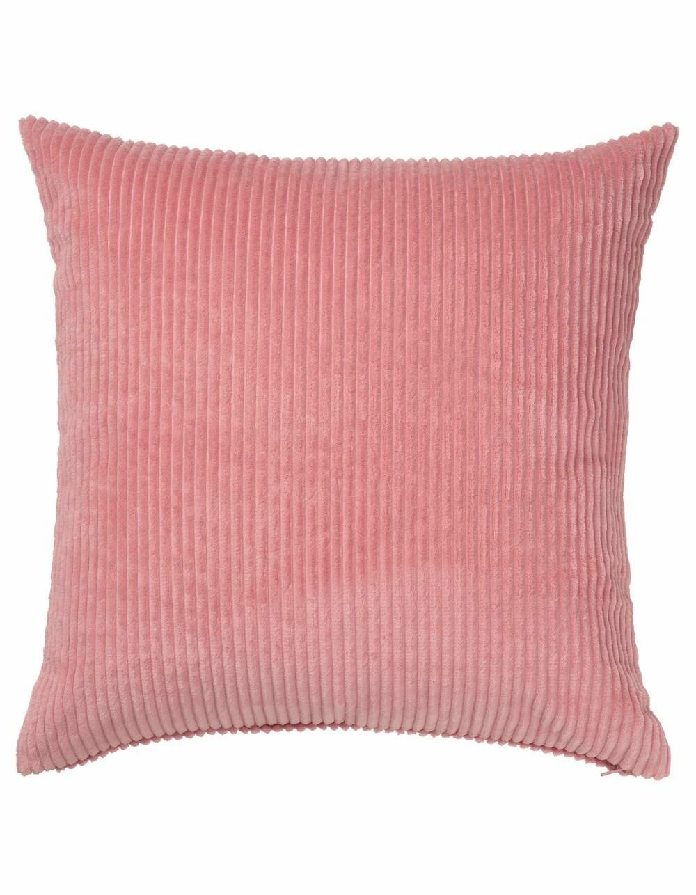 Комплект 2 шт. Чехол для подушки IKEA ASVEIG освейг, 50x50 см, розовый — фото 1