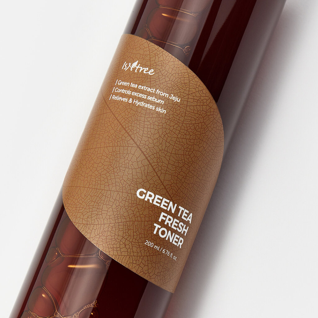 Освежающий тоник для лица ISNTREE GREEN TEA FRESH TONER, 200мл — фото 1