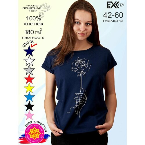 фото Футболка fixxselfixx, размер 42