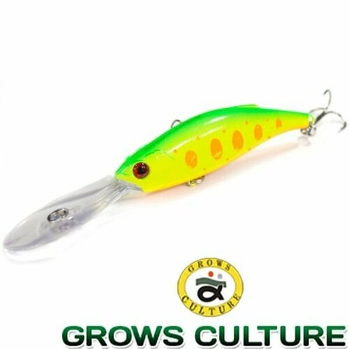 Воблер Deep Shaker 85F 18гр #11, воблер троллинговый шумовой для рыбалки