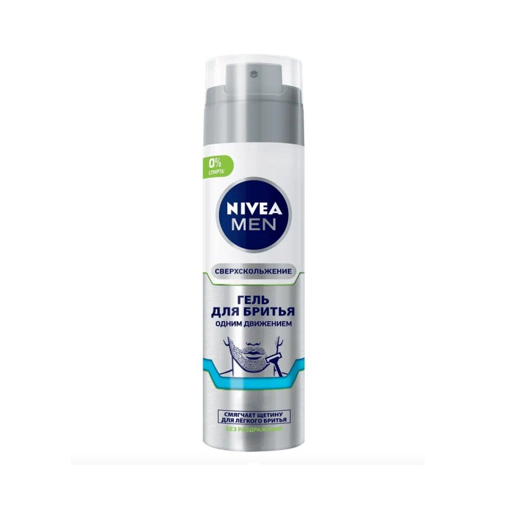 Гель для бритья Nivea Одним движением, 200 мл