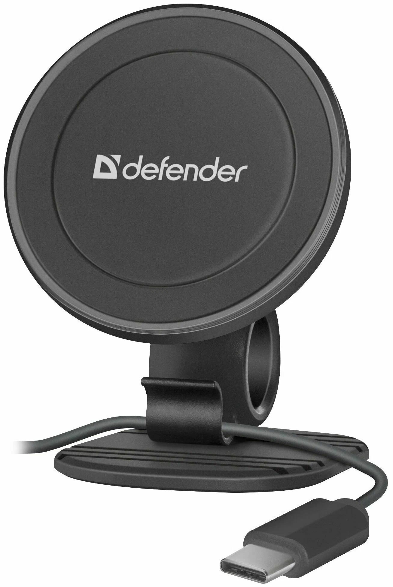 Автомобильный держатель Defender CH-115+ 360 магнит на панель п/кабель