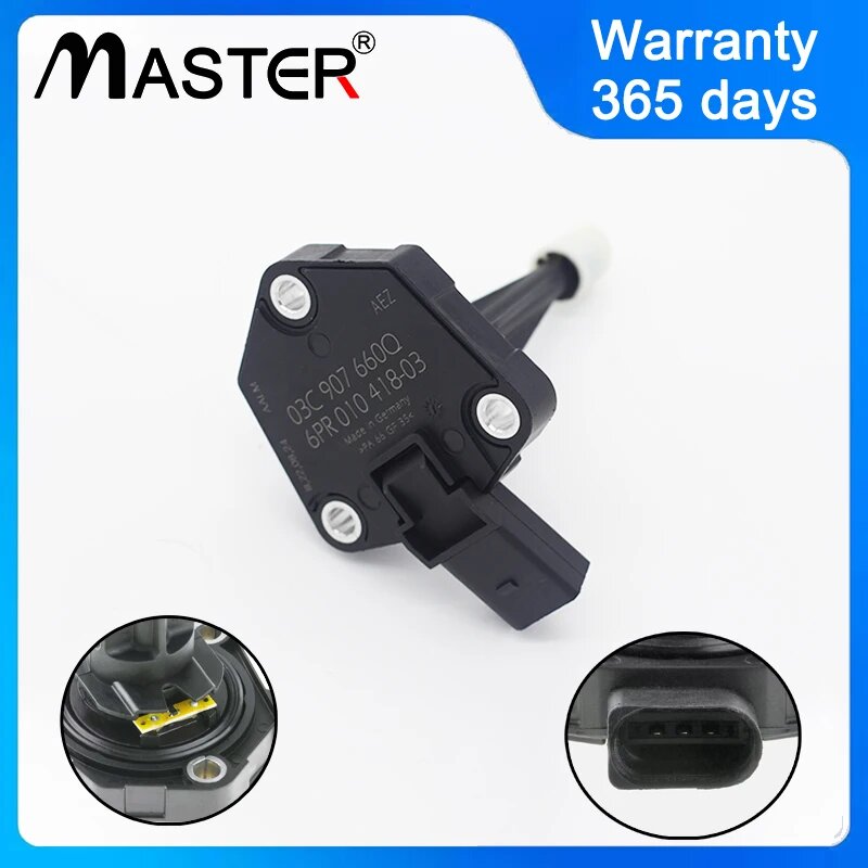 Датчик уровня моторного масла 03C 907660 Q 03C 907660 AA для VW Beetle Golf VII Jetta IV Polo Touareg 7P 2010-2018 3,0/4,2 03C 907 660 Q