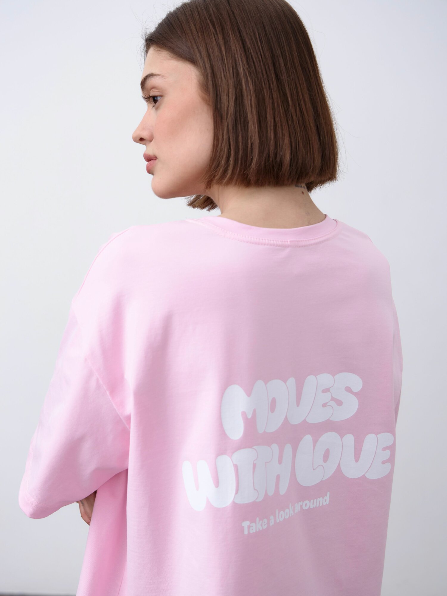 Футболка Телодвижения, размер 170-100-106 (50) XL, розовый — фото 1