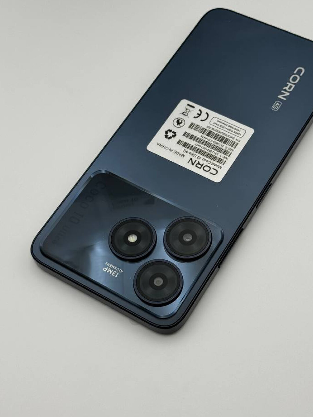 Смартфон CORN COCO 10 Ultra 4G, 2 sim, 12 / 128 Гб, Android 14, 5000 mah, 6'8 inch, Черный — фото 1