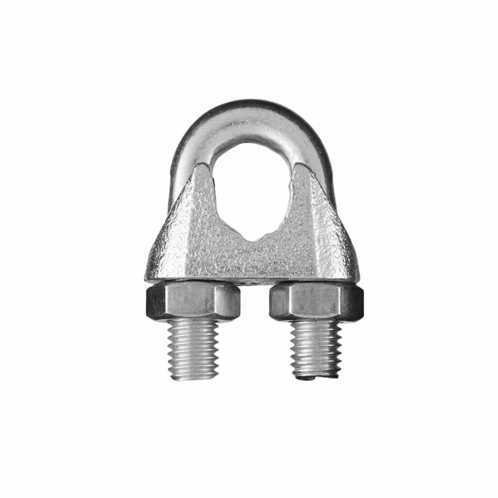 Зажим для стальных канатов ZK-8 Din 741 оцинкованный УТ-00000918